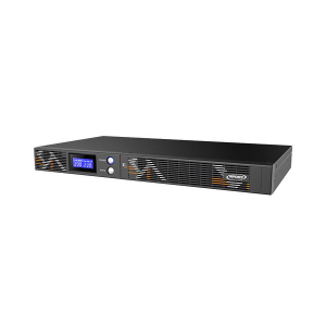 Infosec UPS E3 Live 1500 VA 1U RM Szinusz szünetmentes tápegység (66091N1 / E3 LIVE 1500 RM)